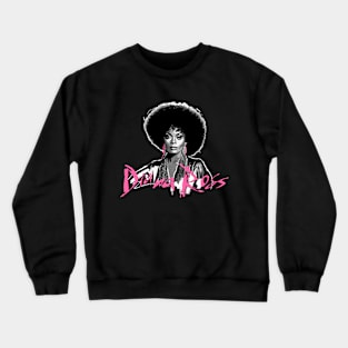 DIANA ROSS 80S GLAM STYLE Crewneck Sweatshirt